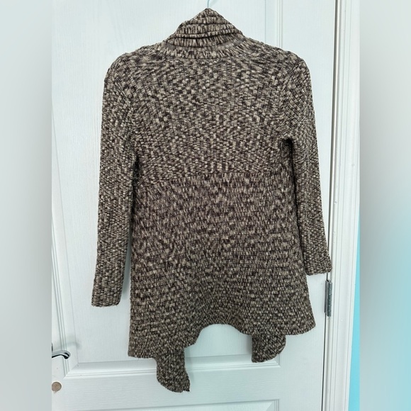Brown tones metallic knit tunic, size large by Inc, excellent condition - Picture 6 of 11